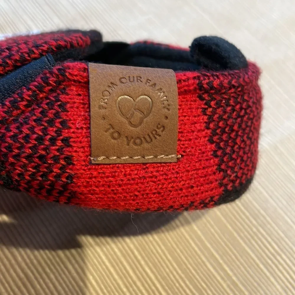 Baby Slippers 12 mo Baby Bear Dearfoams Buffalo Check